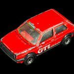 Matchbox Red GTI Car