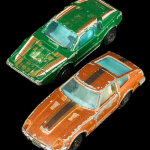 Green and Brown Cars