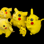 Five Pikachu