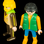 Two Play Mobil Guys