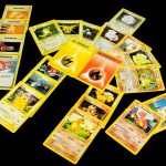 Electric and Fire Pokémon Cards