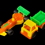 Small Colorful Plastic Vehicles