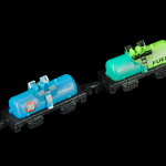 Micro Machine Train Tanker Cars