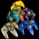 Pile of Nintendo 64 Controllers