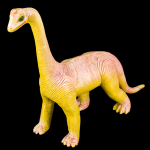 Pink and Yellow Brachiosaurus