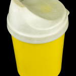 1980s Yellow Sippy Cup