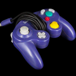 Purple Game Cube Controller