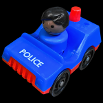 Peg Police Car
